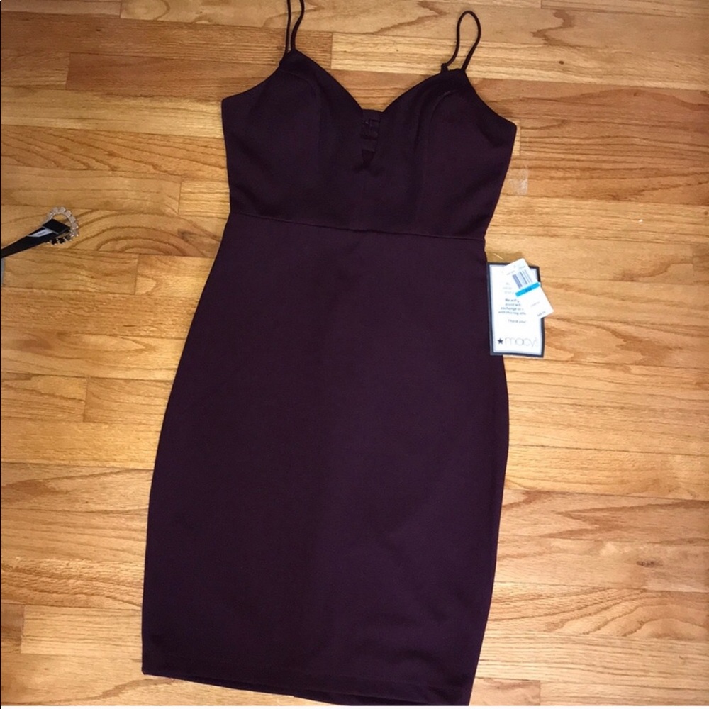 NWT BURGUNDY DRESS